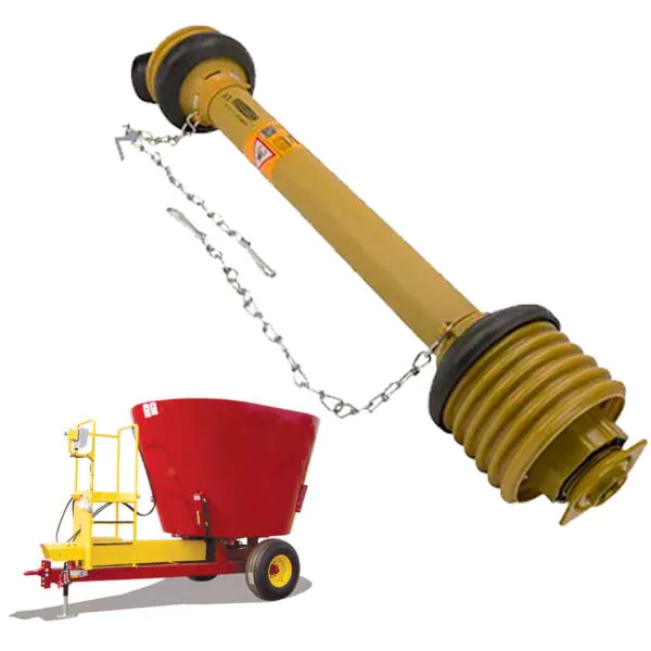 Kardaninis velenas, skirtas aukščiausios kokybės pašarų maišytuvams